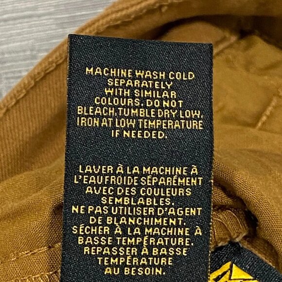 Caterpillar CAT Carpenter Work Pants Mens 38 x 30 Brown Tool Pockets Double Knee - Picture 12 of 12